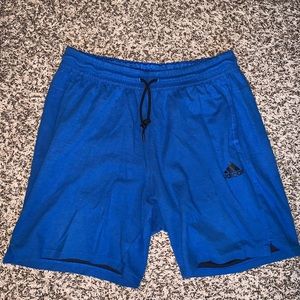 ADIDAS Royal Blue Sweat Shorts, Size Large, LIKE NEW! WORN ONCE!
